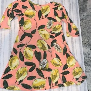 2T lemon dress